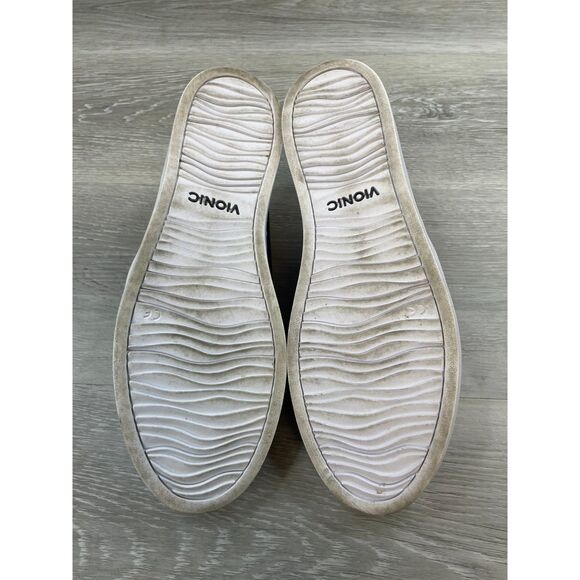 Vionic Dakota Women's Mule Clog Slip-On Metallic Leather 9.5 Blue Comfort Shoes - Picture 5 of 9